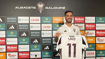 José Carlos Lazo ha sido presentado como nuevo jugador del Albacete.