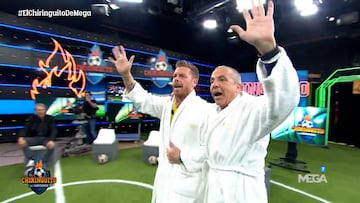 La histórica entrada de Soria y Jota Jordi en El Chiringuito