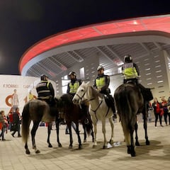 Más 1.355 efectivos velarán por la seguridad del Atlético-Arsenal