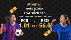 FC Barcelona Femenino vs. Real Sociedad Femenino: horario, dónde ver, pronósticos y clasificación