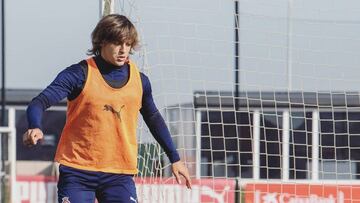 Pablo Moreno, el jugador n¨²mero 12 de Francisco