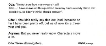 One Piece to end in 3 years and Oda anticipates "the greatest battle ever"