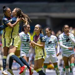 América femenil derrotó a Santos Laguna en la fecha 1