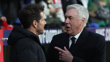 Simeone y Ancelotti.