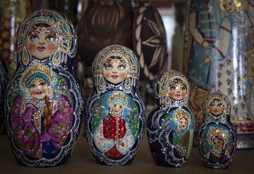 La matrioshka es unos de los objetos m¨¢s reconocibles de la cultura rusa.