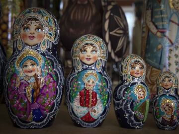 La matrioshka es unos de los objetos más reconocibles de la cultura rusa.