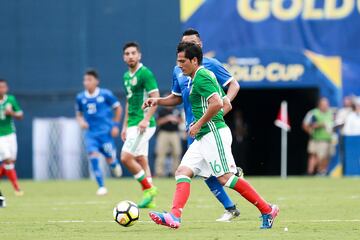 Estas son las mejores imágenes del duelo entre el tricolor y la Selecta celebrado en San Diego, y que marcó el debut de los de Osorio en el torneo de Concacaf.