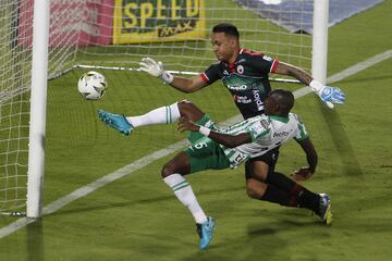 Partidazo en el Atanasio Girardot entre Atlético Nacional y Deportivo Pasto. Un error de Sebastián Gómez en la salida no le permitió al equipo antioqueño celebrar y seguir acercándose a la clasificación. 