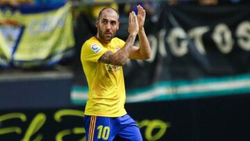 Perea, jugador del Cádiz.