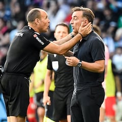 Carvalhal: “Aspas no podía jugar más”