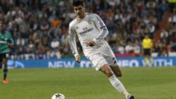 El delantero del Real Madrid, Álvaro Morata.
