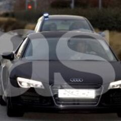 Las imágenes de la llegada de James a Valdebebas perseguido por la policía