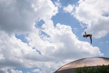Carlota finaliza 17ª en sus primeros Mundiales de ‘high diving’