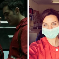 Clara Alvarado, de 'La Casa de Papel', trabaja de enfermera para combatir el coronavirus