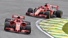 Esta temporada, Ferrari ha logrado seis victorias con cinco de Vettel y una de Raikkonen, pero a pesar de tener un gran coche no han podido con Hamilton.