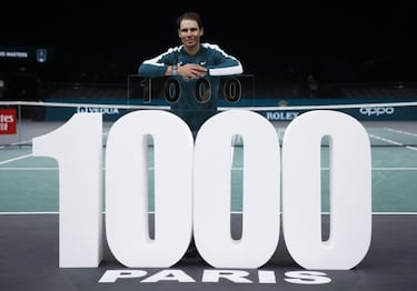 Nadal: "You have to be very old to win 1,000 matches"