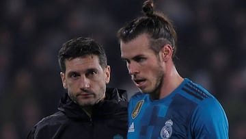 Bale fue sustituido en el Villamarín.