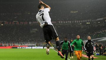 Cristiano Ronaldo marcó el segundo tanto de la victoria ante Milan.