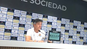 Imanol habla en Zubieta.