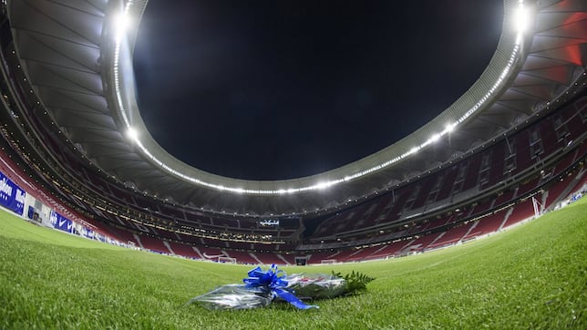 ¿Quién es Margarita y por qué hay un ramo de flores en una esquina del Metropolitano? El motivo por el que el Atlético lo tiene en su estadio