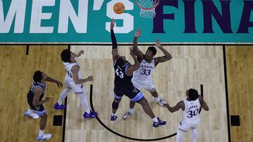 The Kansas Jayhawks are bound for the national championship after vanquishing the Villanova Wildcats 81-65 in the Final Four.