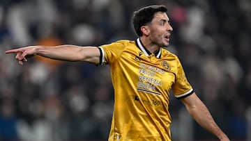 Oier Zarraga, con el Udinese