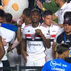 James, campeón con Sao Paulo de la Copa de Brasil