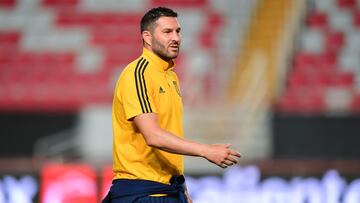 Andre-Pierre Gignac of Tigres during the game Necaxa vs Tigres UANL, corresponding to Round 04 of the Torneo Apertura 2023 of the Liga BBVA MX, at Victoria Stadium, on August 20, 2023.

<br><br>

Andre-Pierre Gignac de Tigres durante el partido Necaxa vs Tigres UANL, correspondiente a la Jornada 04 del Torneo Apertura 2023 de la Liga BBVA MX, en el Estadio Victoria, el 20 de Agosto de 2023.