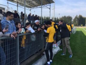 Juventus comparte con sus hinchas y piensa en Champions