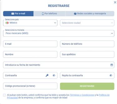 Código promocional 1xBet “ASBET” Diciembre 2025