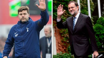 Pochettino y Rajoy. 