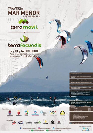 Recuperan la Traves¨ªa del Mar Menor en Kite
