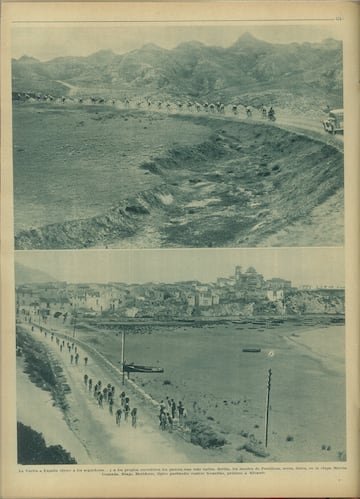 Recorrido por las mejores imgenes de la I Vuelta a Espa?a a travs de la edicin de AS Semanal de 1935.