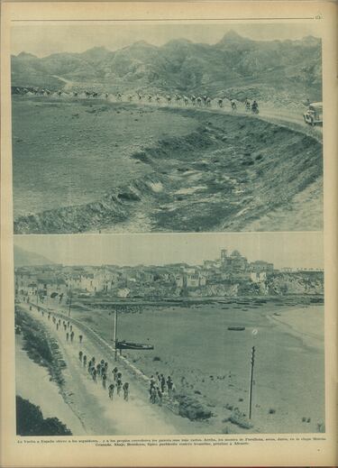 Recorrido por las mejores imágenes de la I Vuelta a España a través de la edición de AS Semanal de 1935.