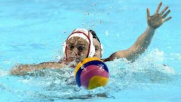 Jennifer Pareja, en plena acción durante el presente Mundial de Kazán.