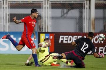 Venezuela-Chile, en imágenes