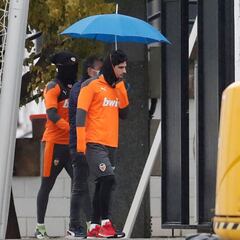 El Valencia viajará el domingo a Valladolid en medio del temporal