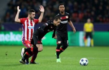 Bayer Leverkusen - Atletico Madrid: In Pictures