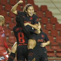 Leicy Santos abre el triunfo del Atlético ante Logroño