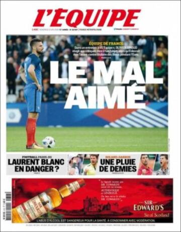 Portadas de la prensa mundial