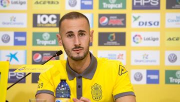 30/12/17 ALEJANDRO GALVEZ NUEVO JUGADOR DE LAS PALMAS
