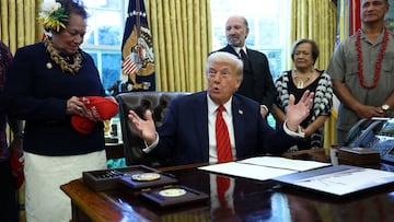 Donald Trump dice que México y Canadá no existirían sin EEUU