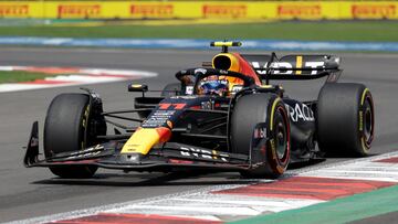 Así le fue a Checo Pérez en la Práctica Libre 1 del GP de México