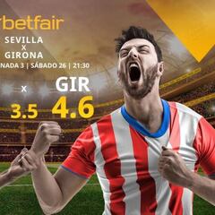 Sevilla FC vs. Girona FC: horario, TV, estadísticas, clasificación y pronósticos