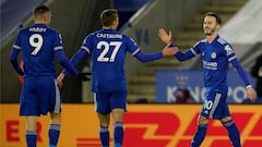 Leicester go top of Premier League with win over Chelsea