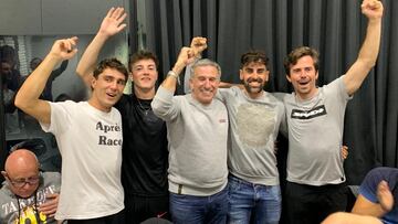 Arenas, Guevara, Aspar, Sim車n y Terol.