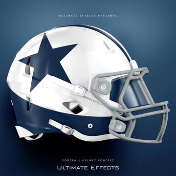 Los 32 cascos de la NFL al estilo de la nueva liga: AAF