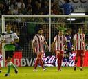 El Atlético encajó cinco goles en los dos últimos partidos