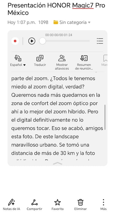HONOR Magic7 Pro, análisis del smartphone tope de gama que domina la IA en Android