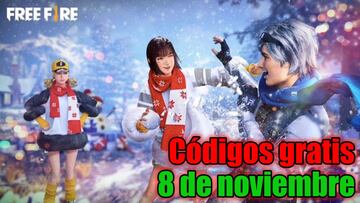 Free Fire | Códigos de hoy martes 8 de noviembre de 2022: recompensas gratis